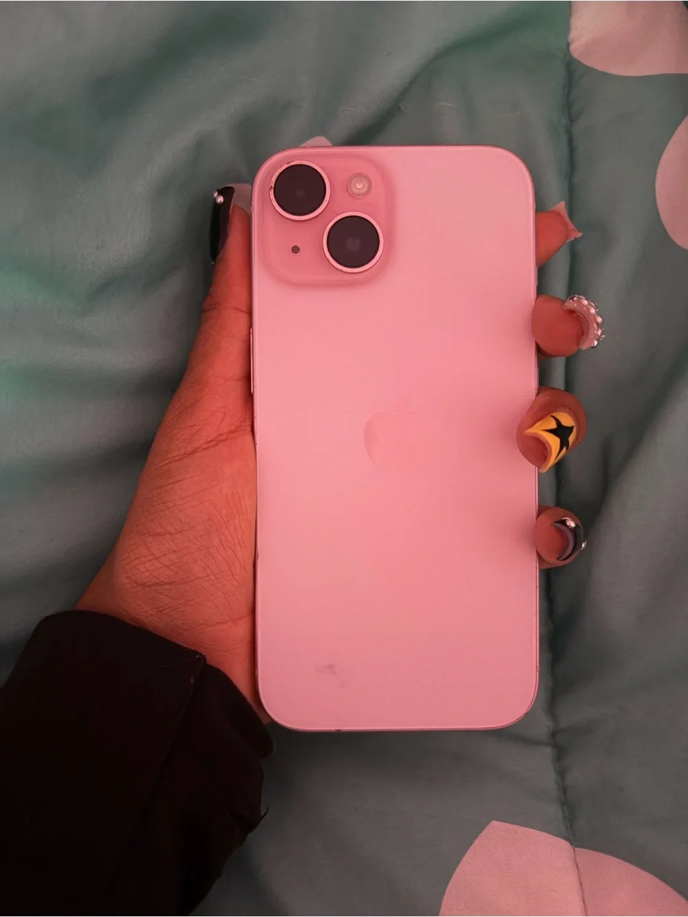 Pink iPhone 15
